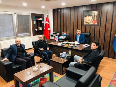 TES-İŞ SAMSUN ŞUBE BAŞKANI NAKİF YILMAZ ZİYARET EDİLDİ