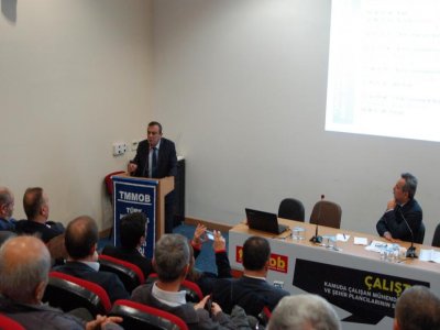 TMMOB KAMUDA ÇALIŞAN MÜHENDİS, MİMAR, ŞEHİR PLANCILARININ SORUNLARI ÇALIŞTAYI DÜZENLENDİ