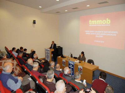 TMMOB ÜCRETLİ ÇALIŞAN-İŞSİZ MÜHENDİS, MİMAR, ŞEHİR PLANCILARININ SORUNLARI ÇALIŞTAYI DÜZENLENDİ