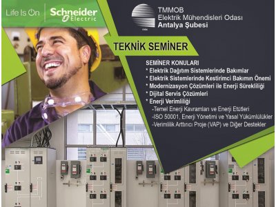 TEKNİK SEMİNER: ELEKTRİK SİSTEMLERİNDE KESTİRİMCİ BAKIMIN ÖNEMİ VE ENERJİ SÜREKLİLİĞİ