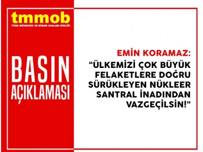 ÜLKEMİZİ ÇOK BÜYÜK FELAKETLERE DOĞRU SÜREKLEYEN NÜKLEER SANTRAL İNADINDAN VAZGEÇİLSİN