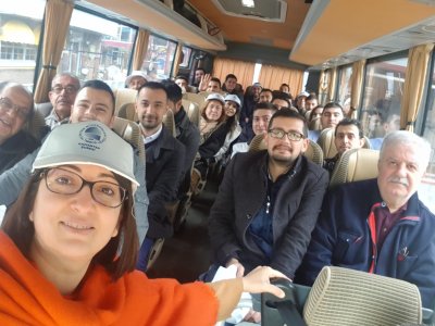 KARKAMIŞ HİDROELEKTRİK SANTRALİNE TEKNİK GEZİ DÜZENLENDİ