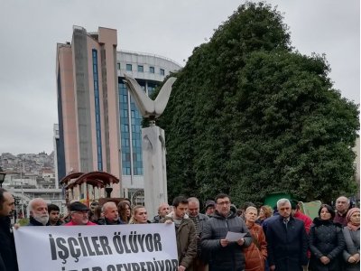 3 MART İŞ CİNAYETLERİ İLE MÜCADELE GÜNÜ BASIN AÇIKLAMASI--KOCAELİ EMEK PLATFORMU:
GÜVENLİ VE GÜVENCELİ ÇALIŞMA İÇİN SESİMİZİ YÜKSELTİYORUZ!