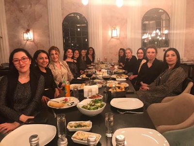 KADIN ÜYELERİMİZLE YEMEKTE BULUŞTUK