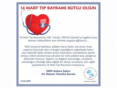14 MART TIP BAYRAMI KUTLU OLSUN