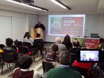 MUSTAFA BULUTU ANMA TÖRENİ VE NÜKLEER SÖYLEŞİ ŞUBEMİZDE YAPILDI