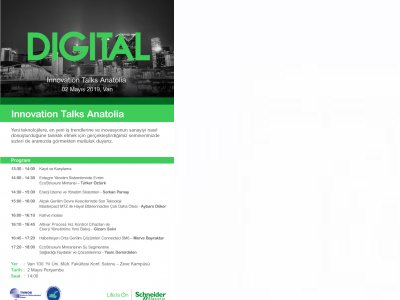 SCHNEİDER ELEKTRİK FİRMA TANITIMI/BİLGİLENDİRME SEMİNERİ VAN`DA YAPILDI..
