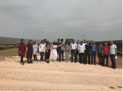 GÜNEŞ ENERJİ SANTRALİNE TEKNİK GEZİ DÜZELENDİ..