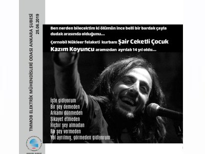 ŞAİR CEKETLİ ÇOCUK KAZIM KOYUNCUYU SAYGIYLA ANIYORUZ