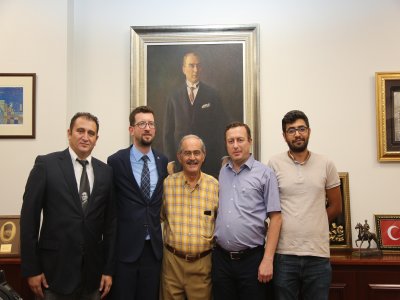 ESKİŞEHİR BÜYÜKŞEHİR BELEDİYESİ BAŞKANI YILMAZ BÜYÜKERŞEN ZİYARET EDİLDİ.