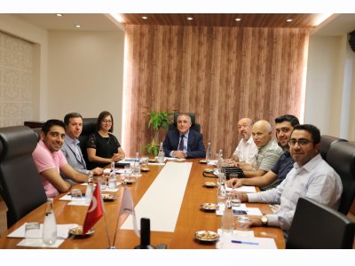 GAZİANTEP OSB YÖNETİM KURULU BAŞKANI CENGİZ ŞİMŞEK ZİYARET EDİLDİ
