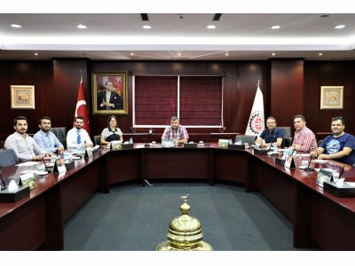 GAZİANTEP TİCARET ODASI MİMARLAR - MÜHENDİSLER - YAPI DENETİM FİRMALARI MESLEK KOMİTESİ ZİYARET EDİLDİ