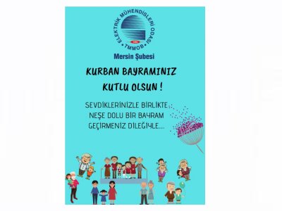KURBAN BAYRAMINIZI KUTLAR,SEVDİKLERİNİZLE BİRLİKTE NEŞE DOLU BİR BAYRAM GEÇİRMENİZİ DİLERİZ.