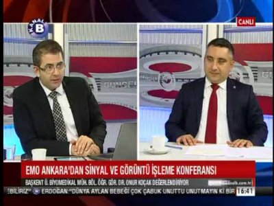 ONUR KOÇAK KANAL BDE SİNYAL VE GÖRÜNTÜ İŞLEME KONFERANSINI ANLATTI