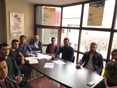 EMO DÜZCE TEMSİLCİLİĞİNDE EMO-GENÇ DEĞERLENDİRME TOPLANTISI YAPILDI.