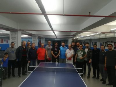 MASA TENİSİ TURNUVASI DÜZENLENDİ