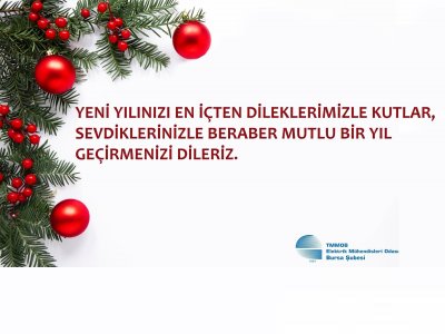 YENİ YILINIZ KUTLU OLSUN