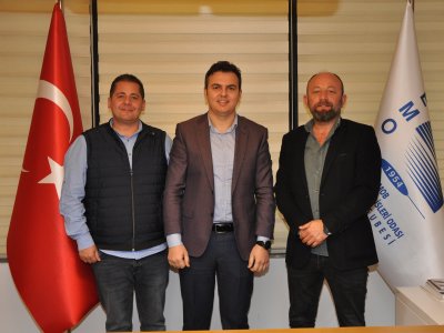LEVENT ELEKTRİK`TEN TEBRİK ZİYARETİ