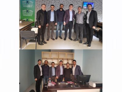 YÖNETİM KURULUMUZ, ÜYE ZİYARETLERİNDE BULUNDU