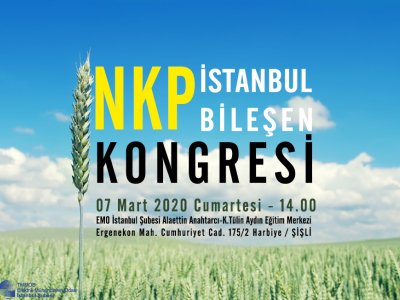 NKP İSTANBUL BİLEŞENLERİ KONGRE DAVETİ