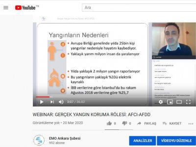 `GERÇEK YANGIN KORUMA RÖLESİ: AFCI-AFDD` BAŞLIKLI WEBINAR GERÇEKLEŞTİ