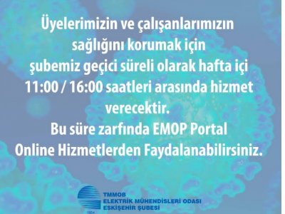 ÇALIŞMA SAATLERİMİZ