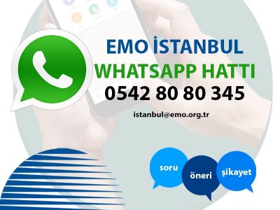 EMO İSTANBUL WHATSAPP HATTI
