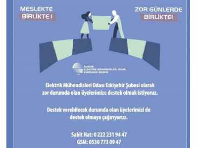 MESLEKTE BİRLİKTE, ZOR GÜNLERDE BİRLİKTE...