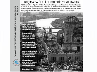 HİROŞİMADA ÖLELİ OLUYOR BİR 75 YIL KADAR