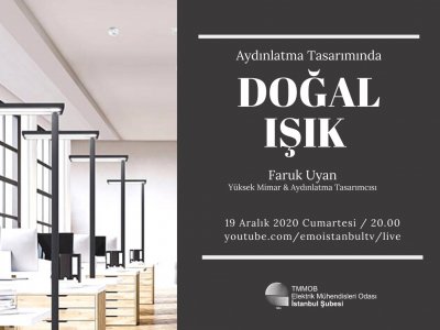 SEMİNER: AYDINLATMA TASARIMINDA DOĞAL IŞIK