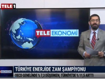 TÜRKİYE ENERJİDE ZAM ŞAMPİYONU (TELE 1)<B> VİDEO</B>