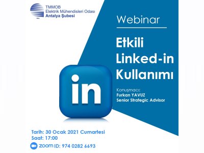BİLGİLENDİRME SEMİNERİ: ETKİLİ LINKEDIN KULLANIMI