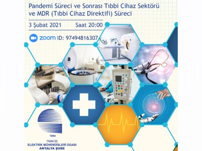 WEBINAR: PANDEMİ SÜRECİ VE SONRASI TIBBİ CİHAZ SEKTÖRÜ VE MDR (TIBBİ CİHAZ DİREKTİFİ) SÜRECİ