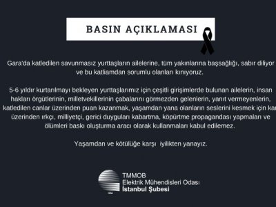 BASIN AÇIKLAMASI