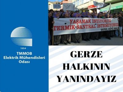 GERZE HALKININ YANINDAYIZ