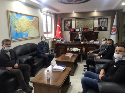 HAKKARİ ÜNİVERSİTESİ REKTÖRLÜĞÜ ZİYARET EDİLDİ..