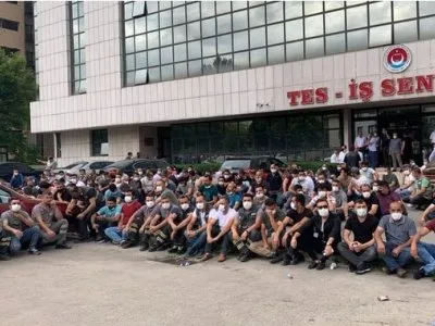 ENERJİ İŞÇİLERİNİN HAK MÜCADELELERİNİ DESTEKLİYORUZ.