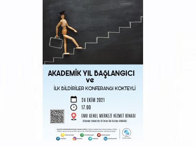 AKADEMİK YIL BAŞLANGICI VE İLK BİLDİRİLER KONFERANSI KOKTEYLİ DÜZENLENİYOR