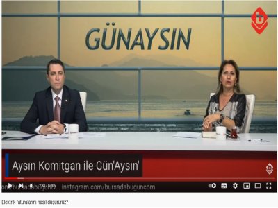 ŞUBE BAŞKANIMIZ MEHMET CAN BURSADA BUGÜN TV `YE KONUK OLDU