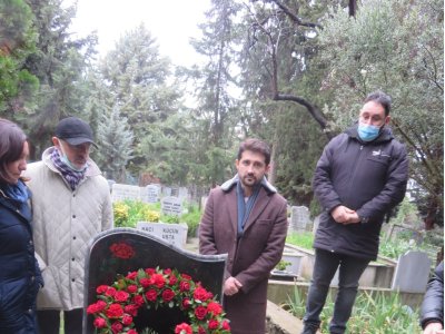 MEHMET ŞEN MEZARI BAŞINDA ANILDI