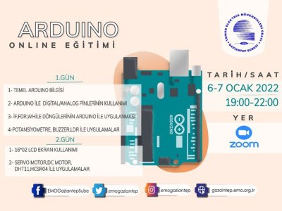 ARDUİNO YAZILIM EĞİTİMİ