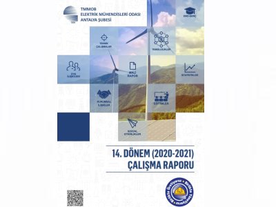 EMO ANTALYA ŞUBESİ 14. DÖNEM ÇALIŞMA RAPORU YAYINLANDI