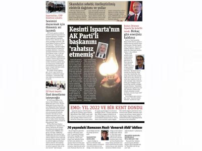 ISPARTA DRAMI (GAZETE PENCERE)