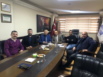 ZİRAAT MÜHENDİSLERİ ODASI TRABZON ŞUBESİ, YÖNETİM KURULUMUZU ZİYARET ETTİ.