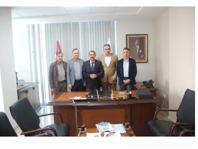 MERSİN TÜRK TELEKOM İL MÜDÜRLÜĞÜNDEN ŞUBEMİZE ZİYARET