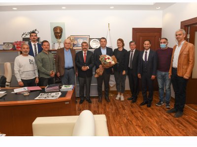 YENİŞEHİR BELEDİYE BAŞKANINA ZİYARET
