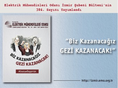 SAYI 384: <B>BİZ KAZANACAĞIZ GEZİ KAZANACAK!</B>