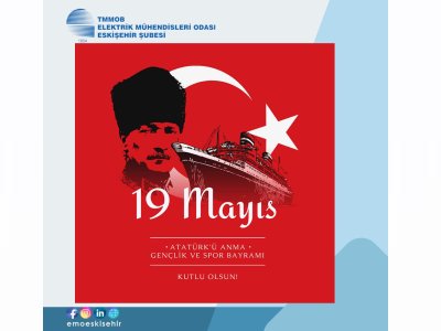 19 MAYIS ATATÜRK`Ü ANMA GENÇLİK VE SPOR BAYRAMI KUTLU OLSUN !