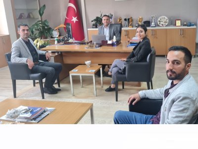 ELAZIĞ İL TEMSİLCİLİĞİMİZDEN TÜRK TELEKOM ELAZIĞ İL MÜDÜRLÜĞÜ`NE ZİYARET..
