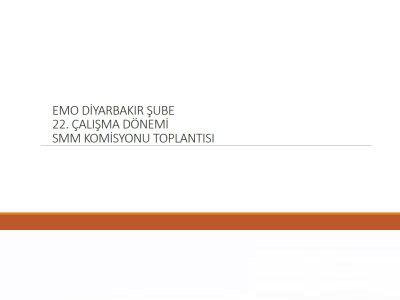 SMM ÜYELERİN SORUNLARI ELE ALINARAK DEĞERLENDİRDİ